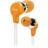 Ergonomic and Comfort Flat-wire Earphones - Orange