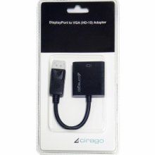 Adapter Mini DisplayPort DP to VGA Black General use