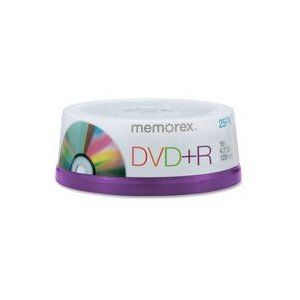 Disc DVD+R 4.7GB 25/spindle 16X
