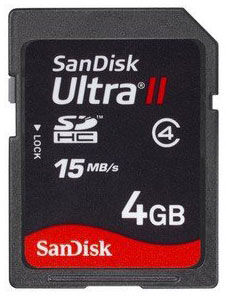 Card SDHC 4GB Class 6 Ultra 30MB/Sec