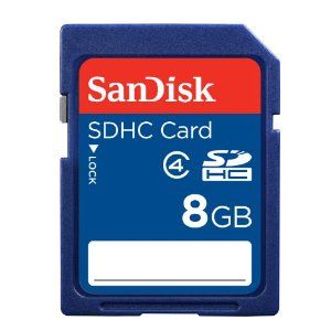 SanDisk 8GB Secure Digita High Capacity Class 4 Non Retail Packaging SDHC