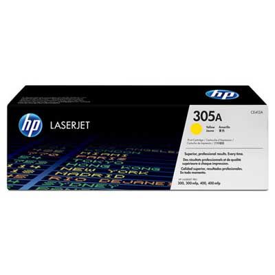 Laser Toner 305A LaserJet 300/400 MFP 2600 Yield Yellow