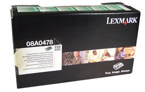 Laser Toner E320/E322 Prebate High Yld 6K Yield