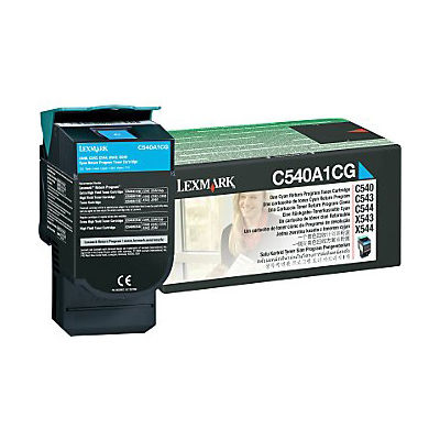 Toner C54X/X543/X544 Cyan Page Yield: 1000 Pages Return Program
