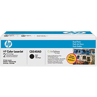 Laser Toner LJ Black CP1215 Dual Pack CP1515n CP1518ni 2200 Yield