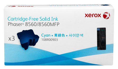 Laser Phaser 8560/8560MFP Cyan - 3/box - 3400 Page Yield - Import