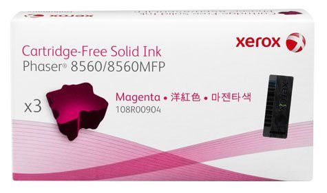 Laser Phaser 8560/8560MFP Magenta - 3/box - 3400 Page Yield - Import