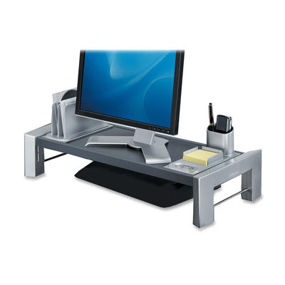 Fellowes Professional Flat Panel Workstation 11 1/2 x 25 7/8 x 9 1/4 Gray Laminate Top