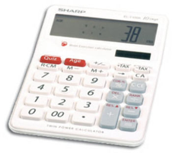 Sharp Brain Exerciser Calculator