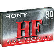 Audio Cassette 90 Minute HF Type I normal bias