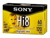 Video HI-8/8mm Digital 120 min P6 Metal Particle