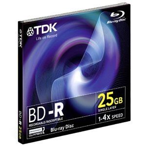Disc Blu-ray Single Layer 25GB 4X Jewel Case