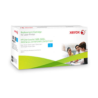 HP Q6001A Toner Xerox Replacement Cartridge LJ 2600 Series Cyan