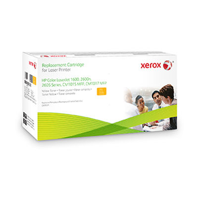 HP Q6002A Toner Xerox Replacement Cartridge LJ 2600 Series Yellow