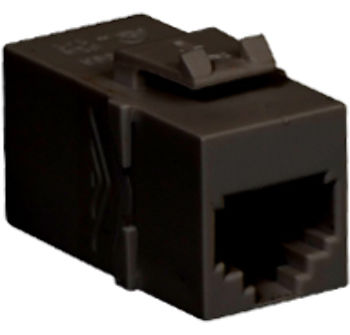 MODULE, COUPLER, RJ-11, PIN 1-6, BLACK