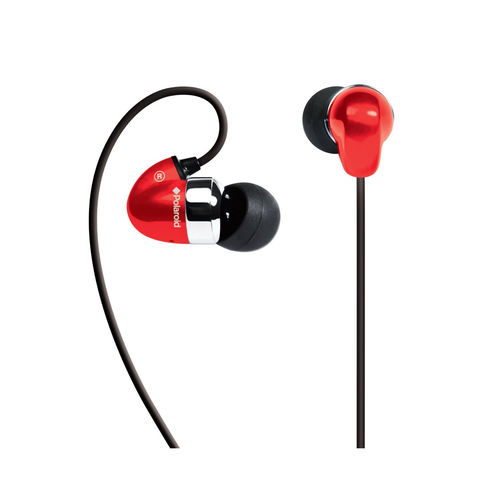 Polaroid PEP36RED Stereo in-ear Earphones- Red