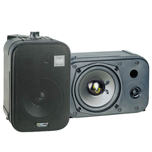 Pyle PDMN48 5'' Two-Way Bass Reflex Mini-Monitor &amp; Bookshelf/wall mount Speakers