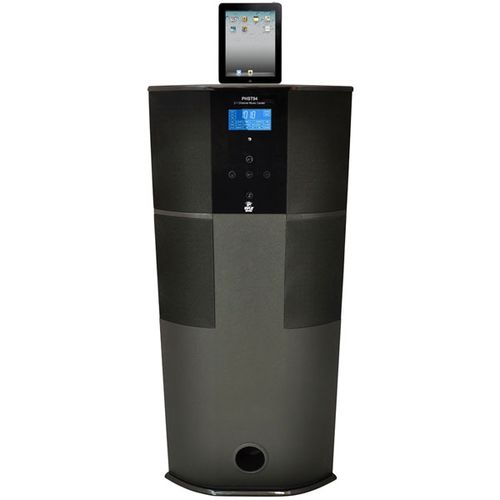 Pyle 600 Watt Digital 2.1 Channel Home Theater Tower w/ Docking Station for iPod/iPhone/iPad- Black