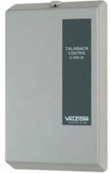 Valcom One-Zone Talkback Control Unit