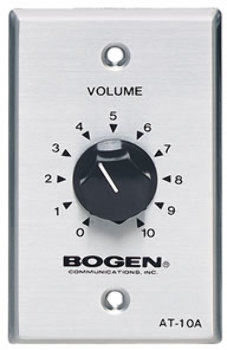 Bogen 10 Watt Attenuator - Single Gang