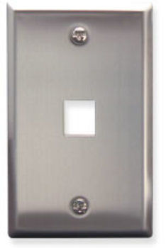 IC107SF1SS- 1Port Face - Stainless Steel