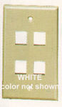 IC107F04WH - 4Port Face White