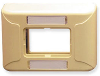 Furniture Faceplate 1Port - Ivory