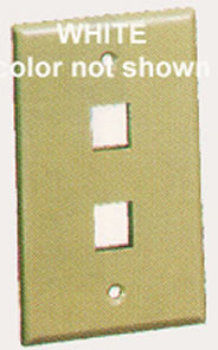 IC107F02WH - 2Port Face White