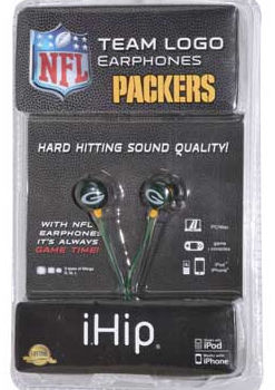 Green Bay Packers Ear Phones Case Pack 24