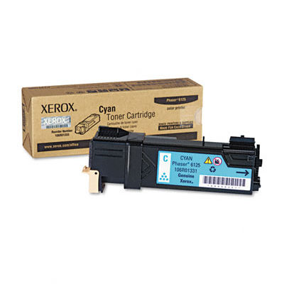 Toner Phaser 6125- Cyan (106R01331) 1000 Page Yield