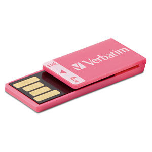 Flash Drive USB 2.0 4GB Clip-it Pink