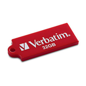 Flash Drive USB 2.0 32GB Micro Tuff n Tiny Red