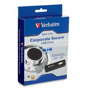 Flash Drive USB 2.0 1GB Store'n'Go Corporate Secure Password Protection