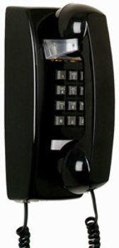 25402 Wall Phone BLACK