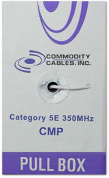 Cat 5.E Plenum - White