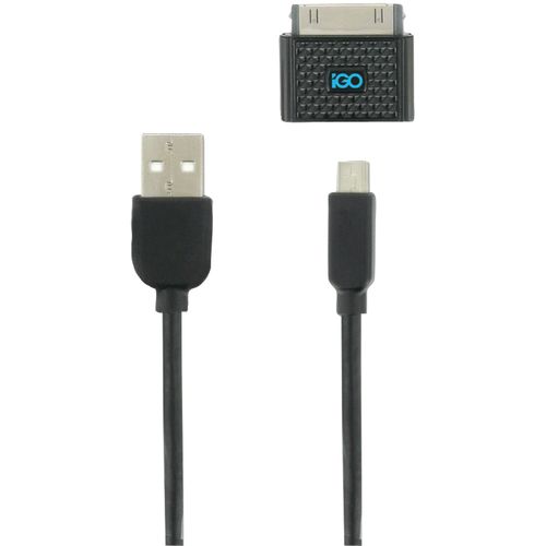 IGO PS00316-0001 Sync & Charge MFI Tip with Cable