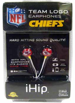 KC Chiefs Ear Phones Case Pack 24