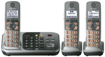 Dect 6.0+ Cordless, ITAD,3 HS, DK,L2C, s