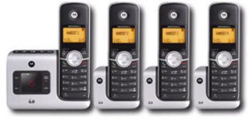 Motorola DECT 6.0 with 4 Handsets