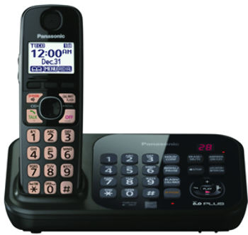 Dect 6.0+ Cordless, ITAD, 1 HS, DK, bk