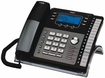 RCA 4-Line EXP Speakerphone w/ Intercom