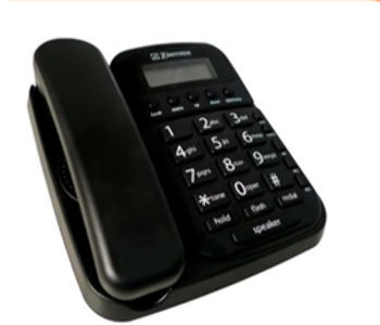 Big Button Speaker Phone CID Black