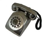 1950 Desk phone Silver
