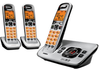 DECT 6.0 with 3 handsets and TAD