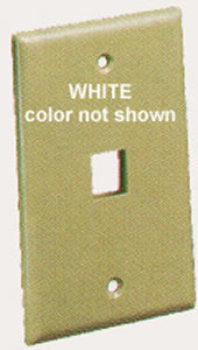 IC107F01WH - 1Port Face White