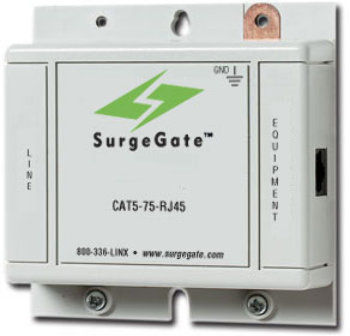 4 PR CAT5 16V Clamp RJ45