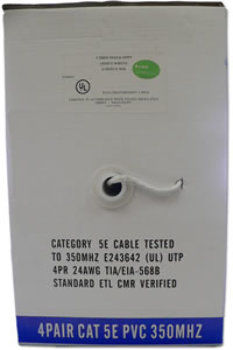 Cat 5 E White