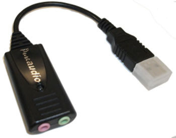 External Digital Sound Card w/NoiseReduc