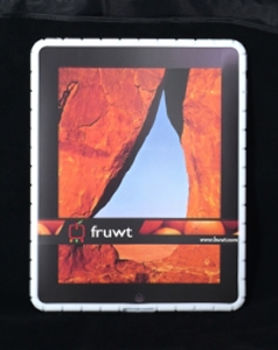 Skin for iPad w Screen Protector - WHITE