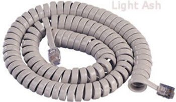GCHA444025-FLA / 25' LT Ash Handset Cord